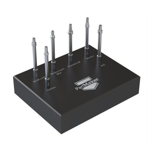 Milling Verification Tool Set of 6 including Lab Stand