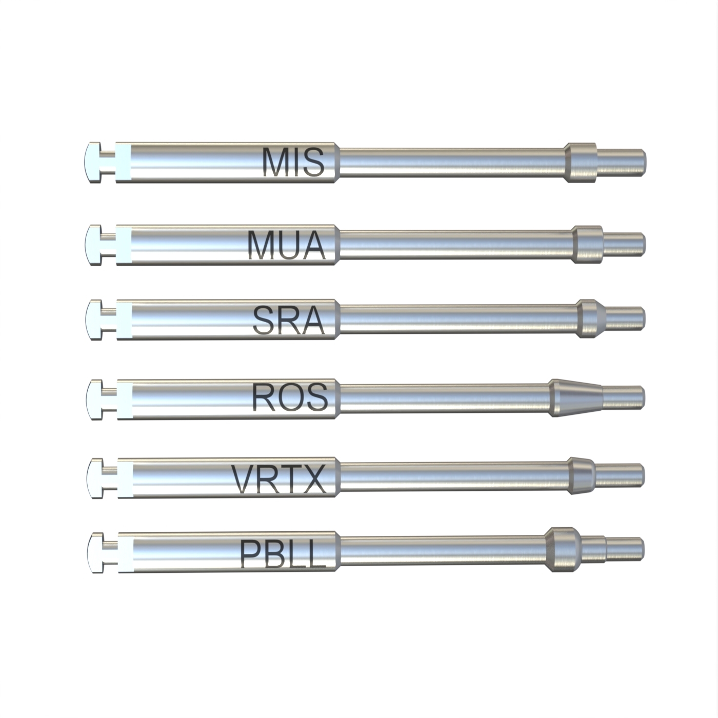 Milling Verification Tool Set of 6 including Lab Stand