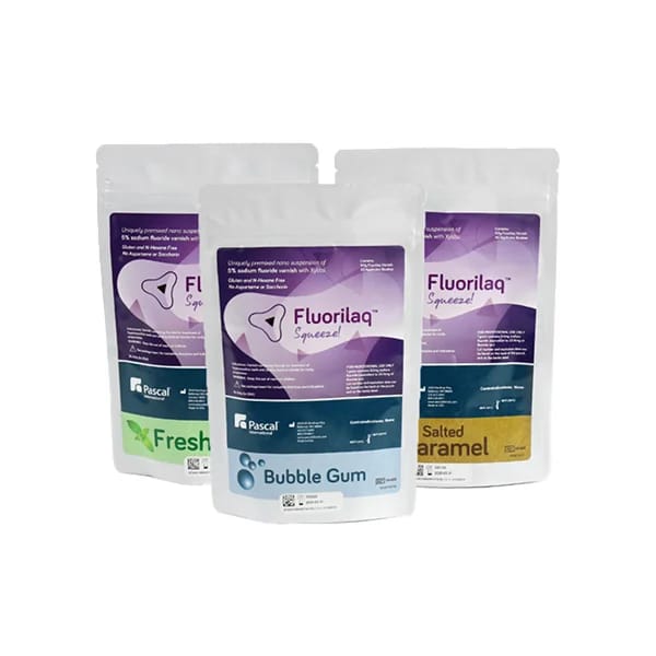 Fluorilaq™ Squeeze - 3 Flavors - PascalDental – Pascal-Diashine, Fluoridierung
