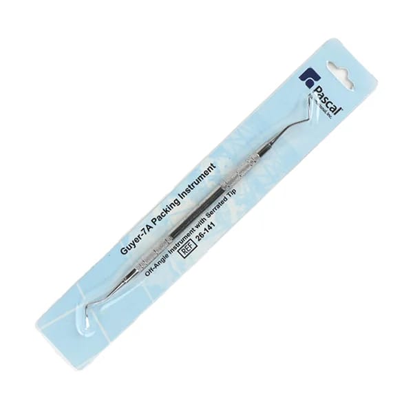 Guyer 7A Packing Instrument, Shovel Head, Angled – Pascal-Diashine, Retraktionsfäden / -ringe