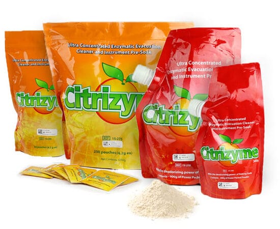 Citrizyme® Powder Dual Enzymatic Cleaner – Pascal-Diashine, Suction System Disinfection