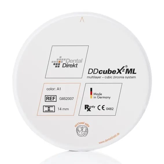 DD cubeX²® ML – Super High Translucent (SHT) - pidental.hu – Pi dental Fogászati Gyártó Zrt., Blocks
