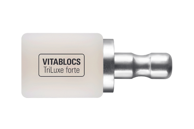 VITABLOCS TriLuxe forte: Polychrome, zahnfarbene Feldspat-Rohlinge – Pritidenta GmbH, Blöcke