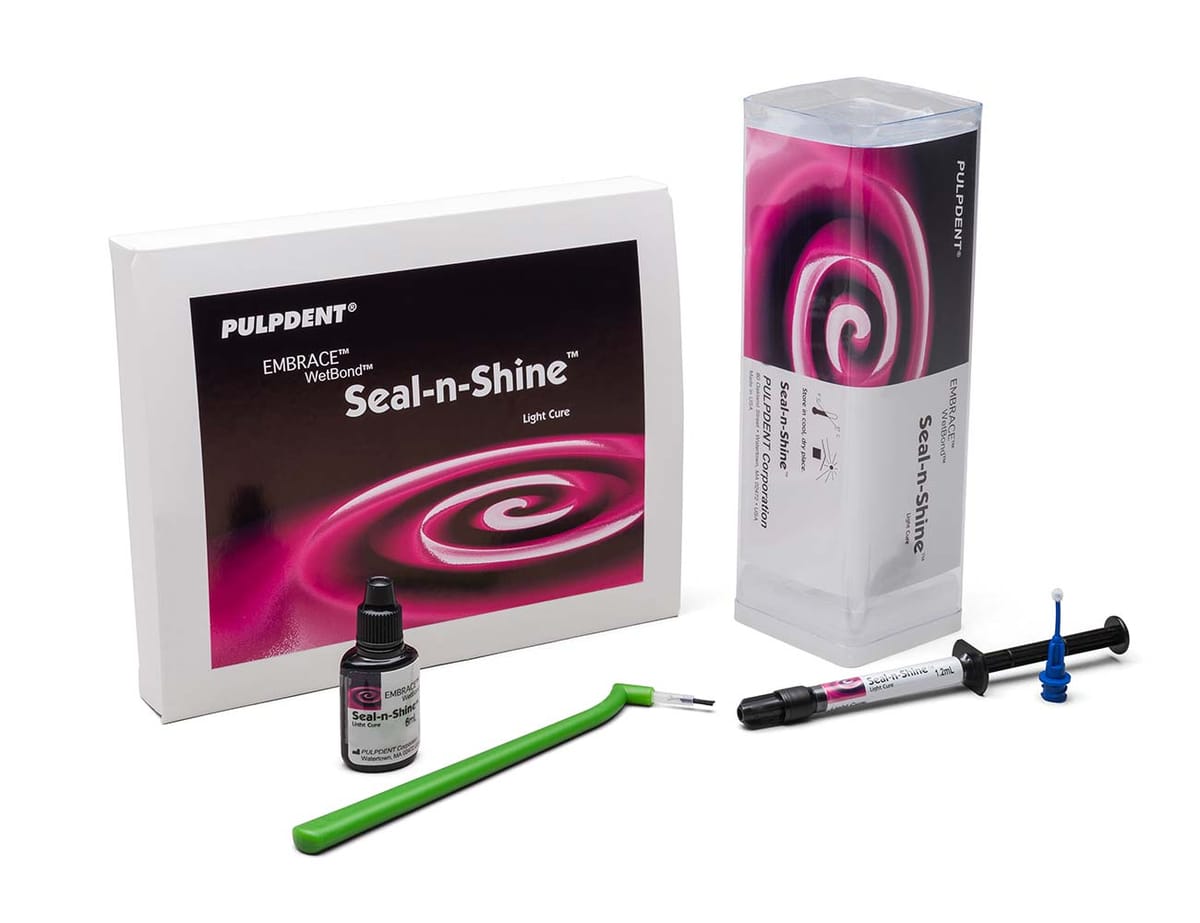 Embrace™ WetBond™ Seal-n-Shine™ EMSN – Pulpdent Corporation, Universal Composites
