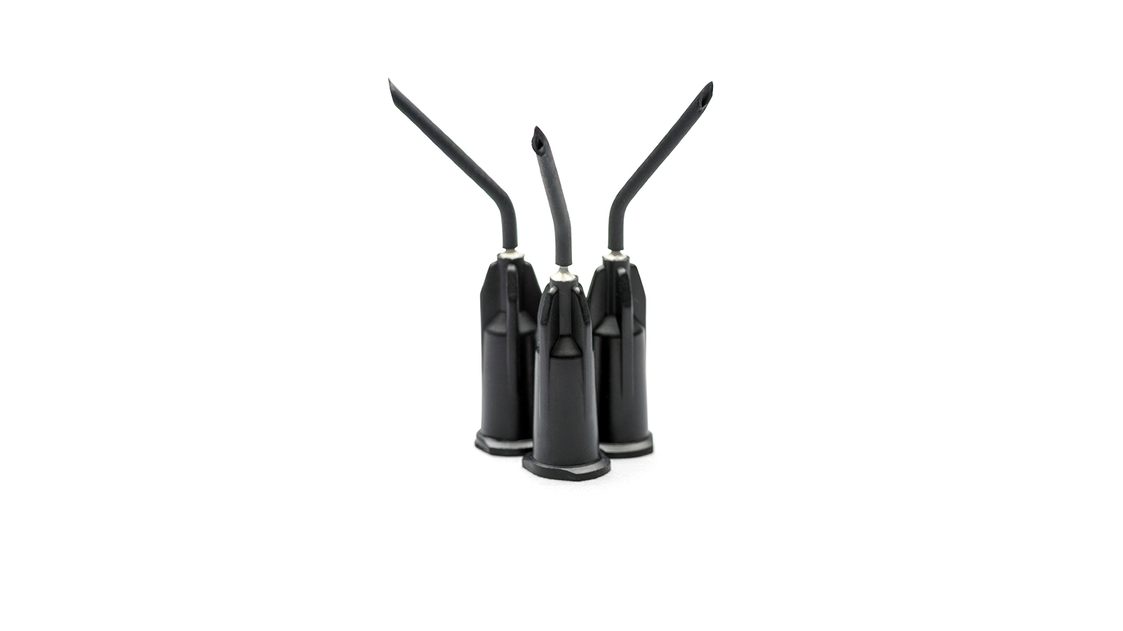 22 Kaliber Schwarz Vorgebogene Schwarze Dropper Tips