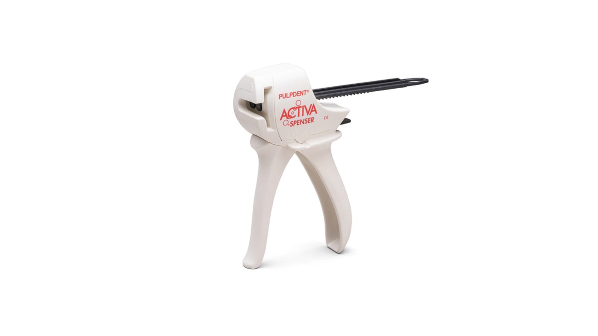 ACTIVA SPENSER – Pulpdent Corporation, Applikationspistolen