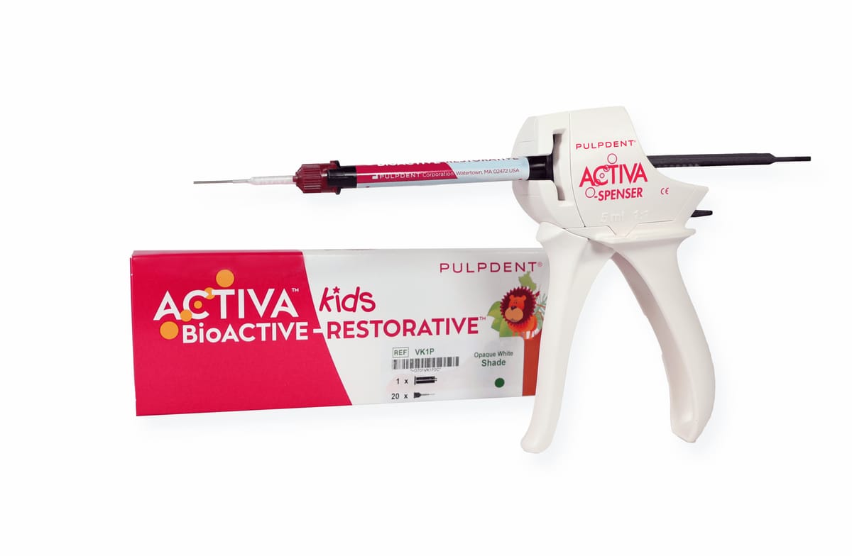 ACTIVA™ KIDS BioACTIVE - RESTORATIVE™ VK – Pulpdent Corporation, Universal Composites