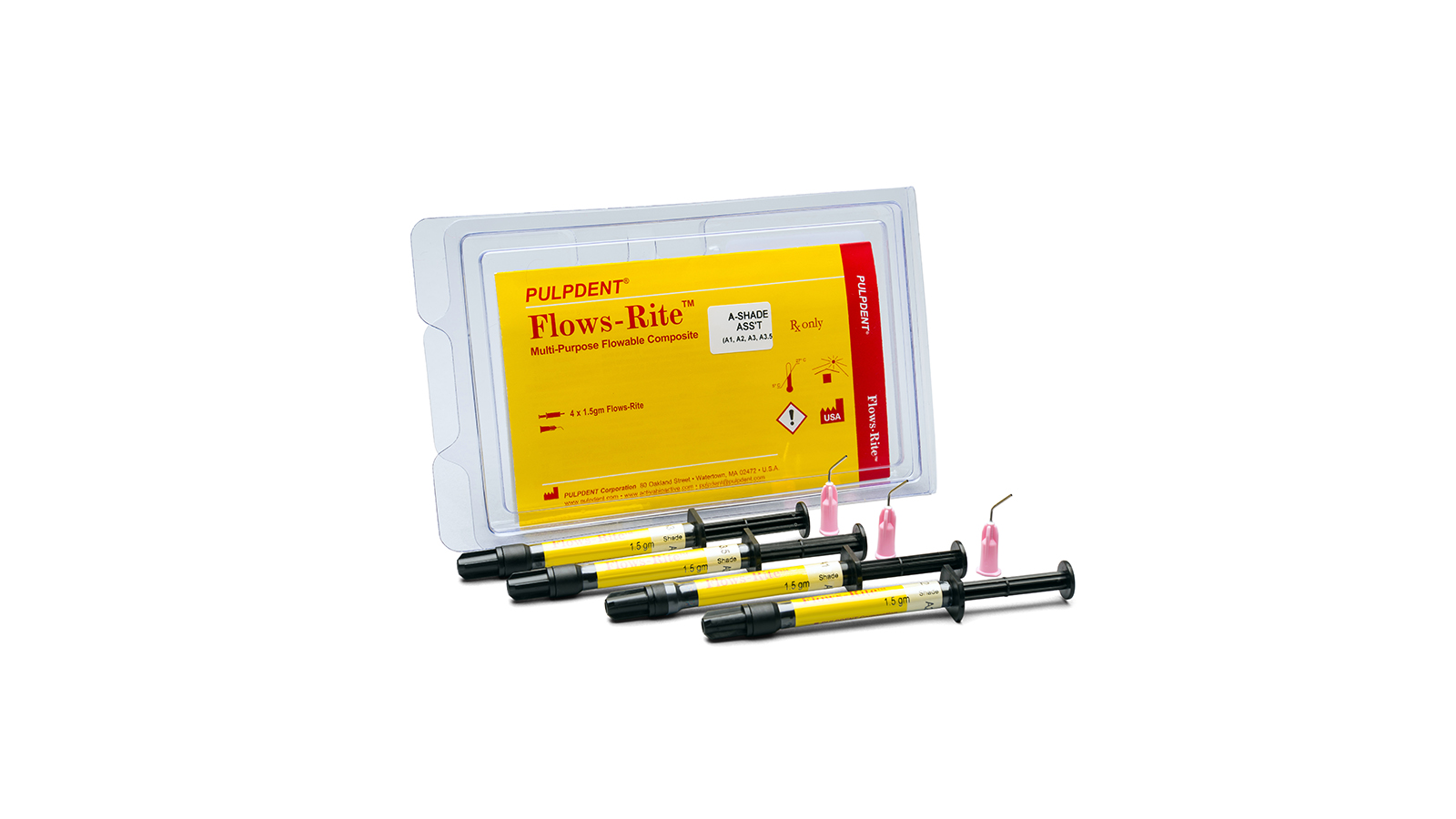 Flows-Rite™ – Pulpdent Corporation, Dental Composites