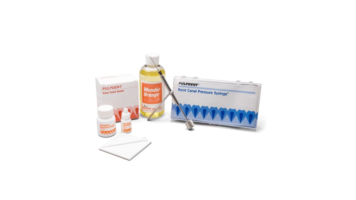 Pulpdent® Druckspritze® Kombi-Set – Pulpdent Corporation, Wurzelbehandlung