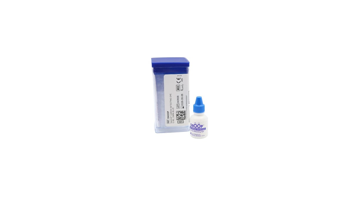 Snoop Karies-Detektor-Farbstoff (ASP100) – Pulpdent Corporation, Plaque Test - Speicheldiagnostik