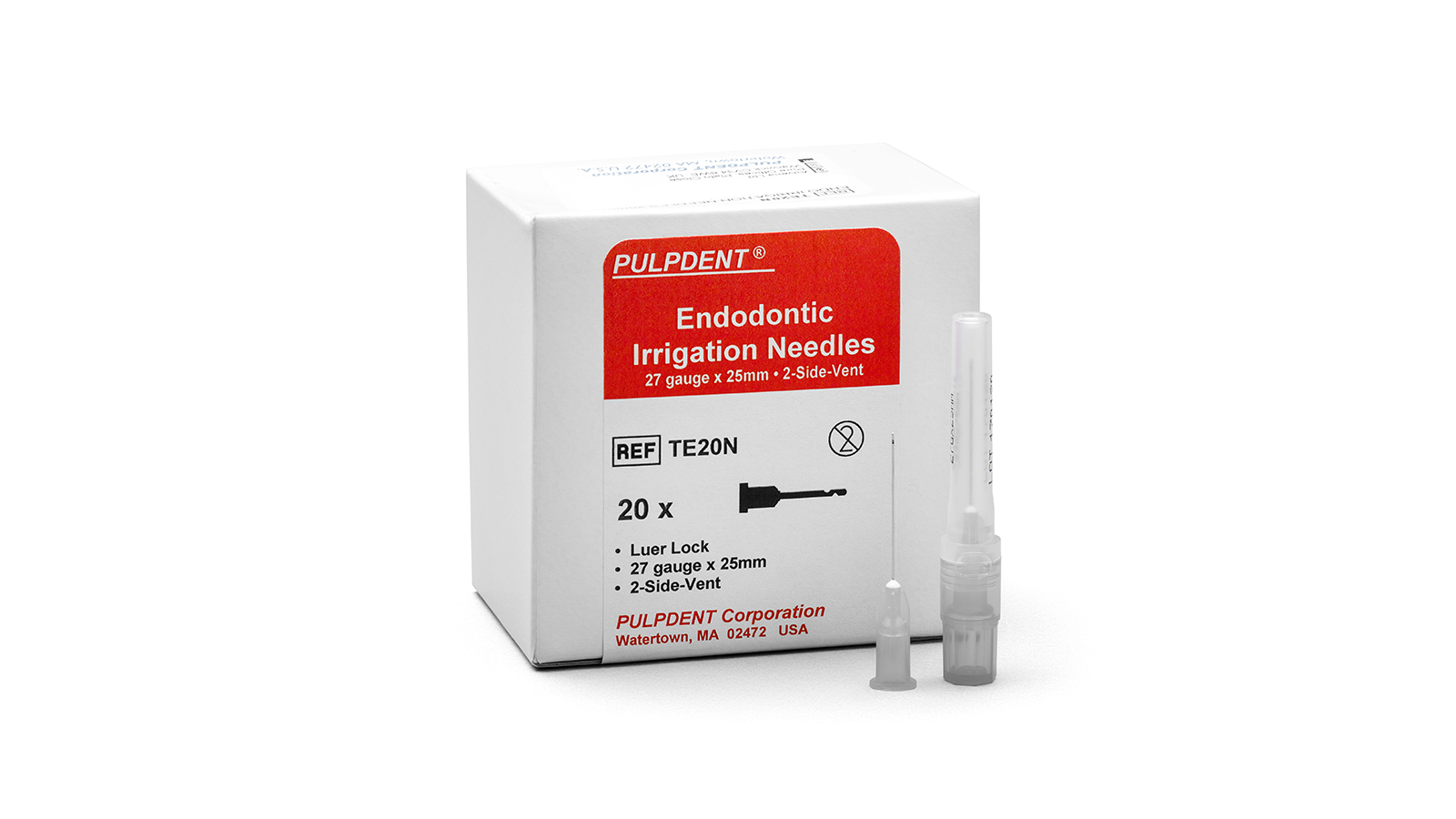 Endodontie-Spülnadeln – Pulpdent Corporation, Irrigation Needles & Syringes