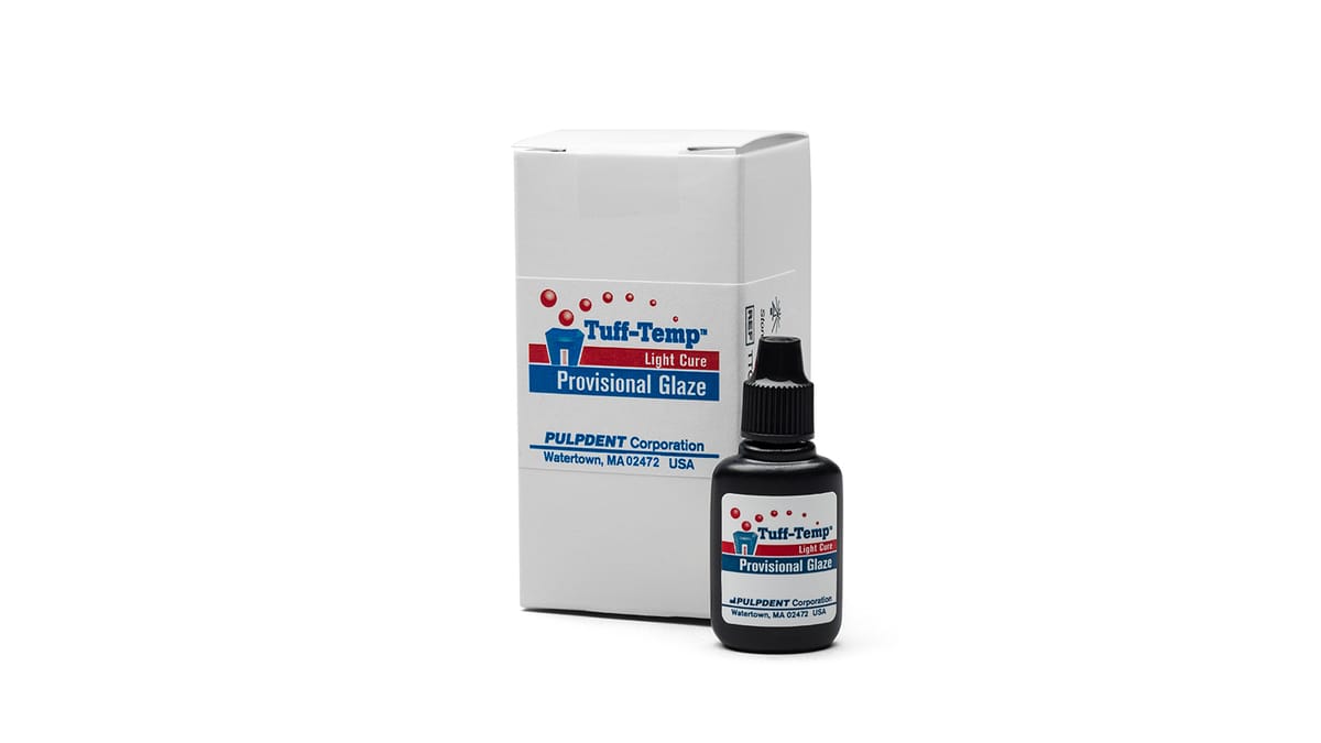 TUFF-TEMP™ Provisorische Glasur – Pulpdent Corporation, Provisorische Kronen