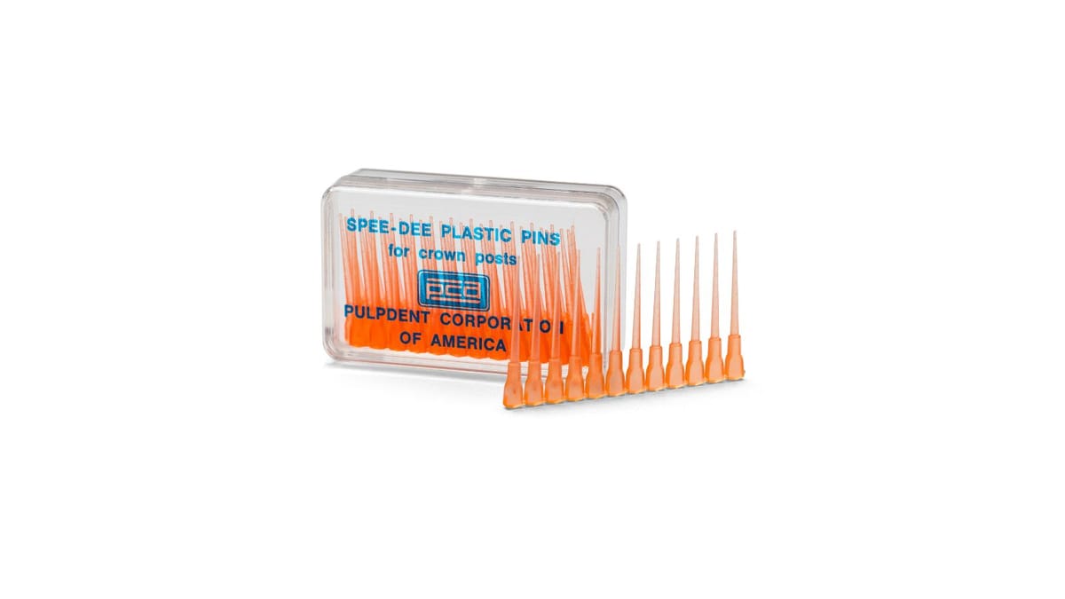 Spee-Dee™ Kunststoffstifte – Pulpdent Corporation, Stiftsysteme
