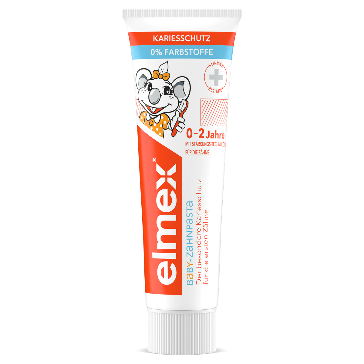 elmex® BABY-ZAHNPASTA 0-2 Jahre 1000 ppm Zahnpasta – CP GABA GmbH, Zahnpasta