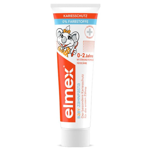 elmex® BABY-ZAHNPASTA 0-2 Jahre 1000 ppm Zahnpasta