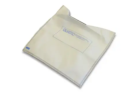 Weißer Beutelfilter – QUATRO Air Technologies