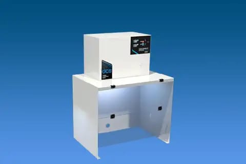 Système de captation et de confinement sur comptoir - Desktop Containment System (DCS) – QUATRO Air Technologies, Other Equipment
