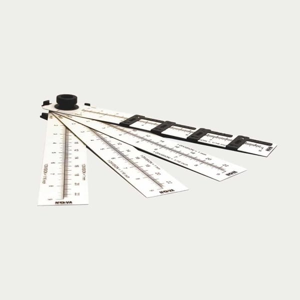 Ruler Set Nova Rad 4579