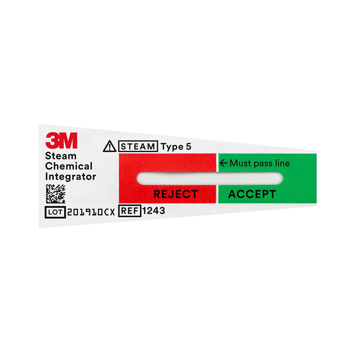 Attest chemischer integrator für dampf Typ 5 1243A/1243B – solventum, Sterilization Accessories