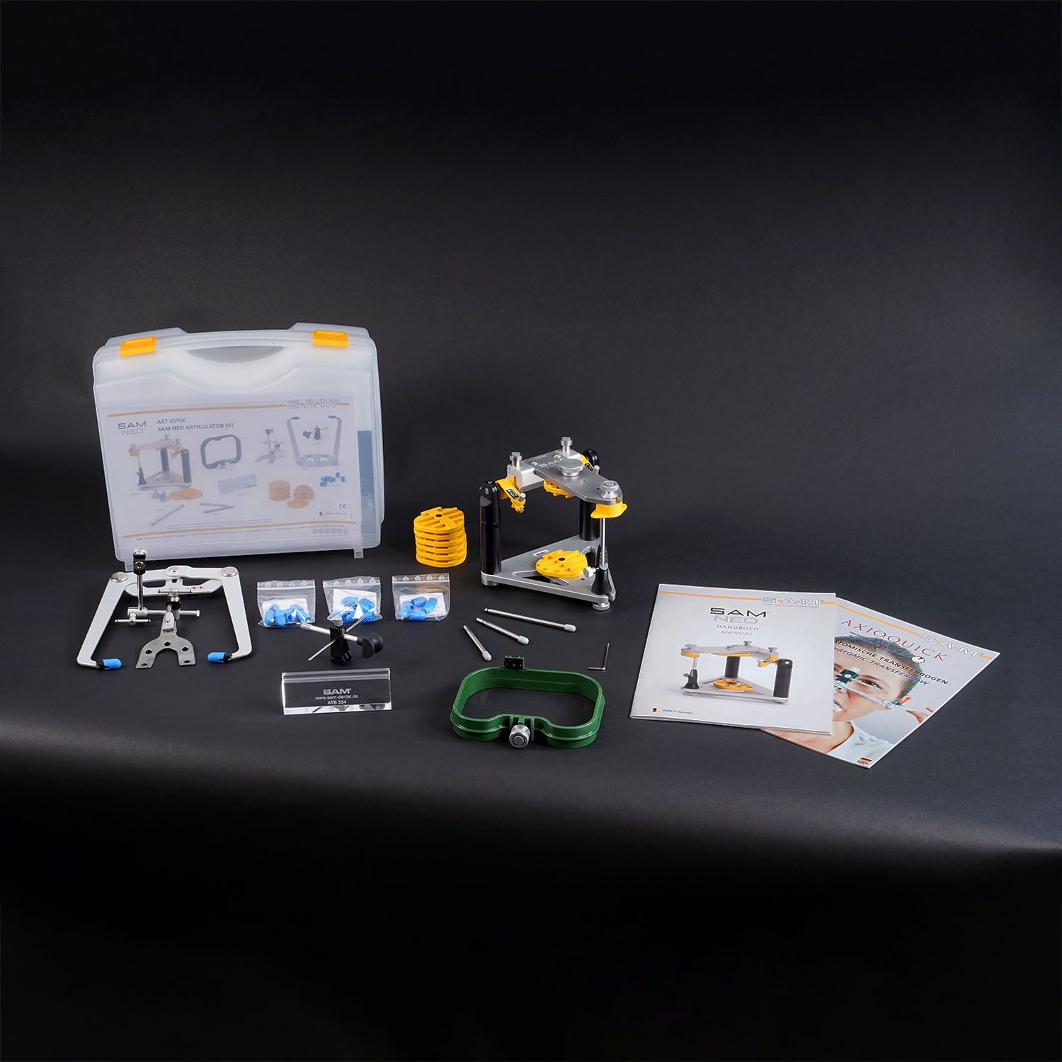 SAM® NEO Artikulator Kit NT, für Schraubmontageplatten-Systeme