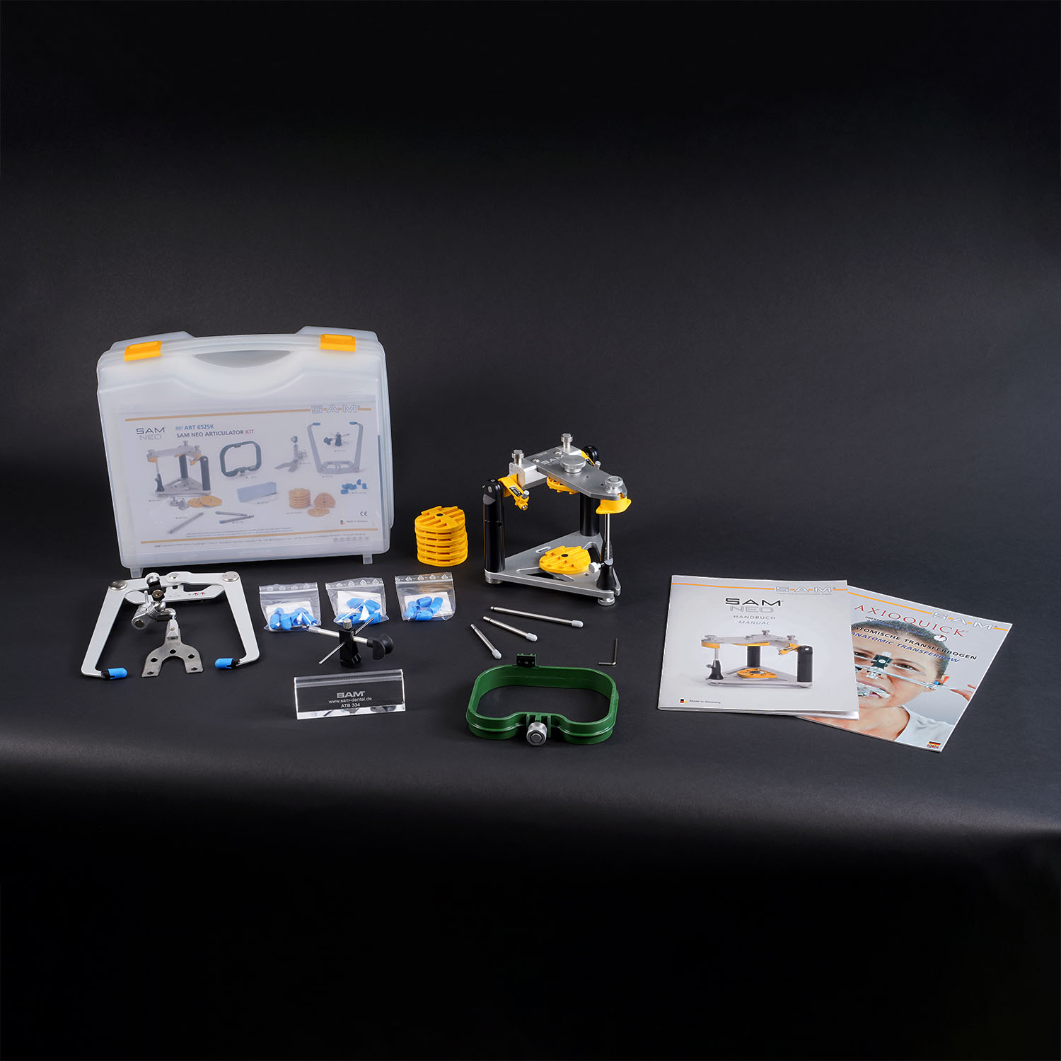 SAM® NEO Artikulator Kit AX, für Schraubmontageplatten-Systeme