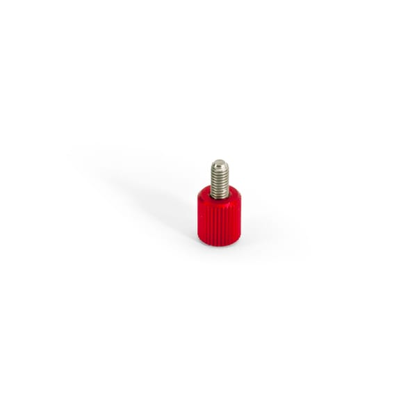 Rändelschraube rot für Buchse AXO 275