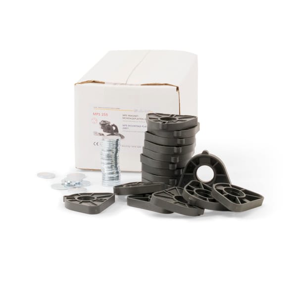 MPS Montageplatten, grau BP (100 Stk.)