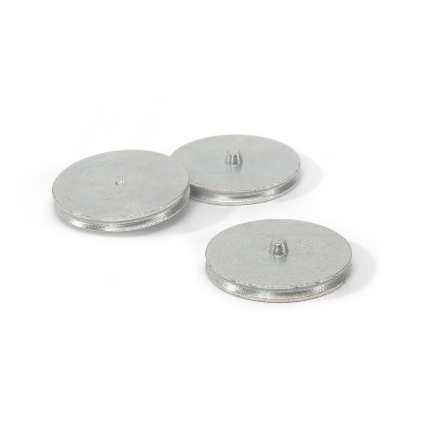 Haftplatten mit Rillenretention (50 Stk.)