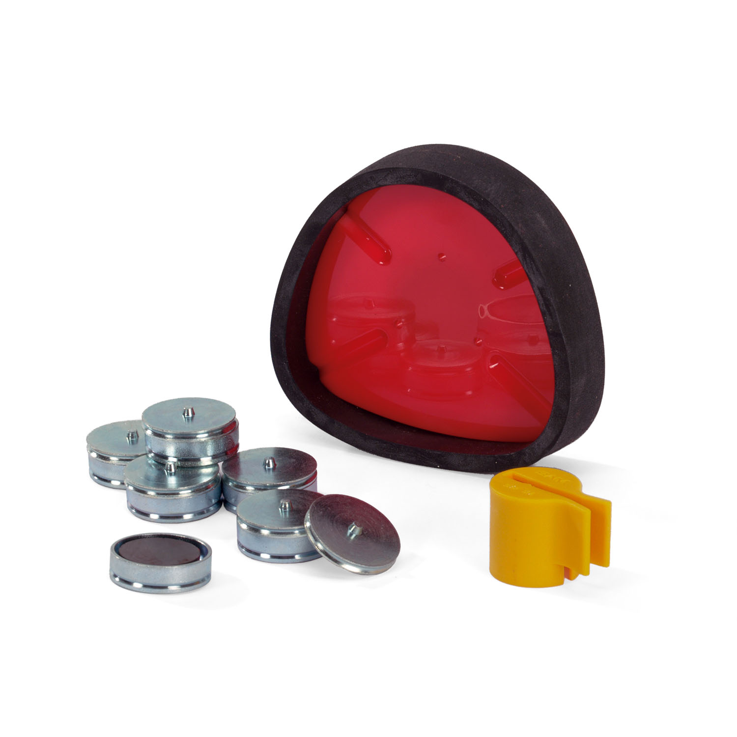 Magnet-Splitcastformer Kit normal, rot