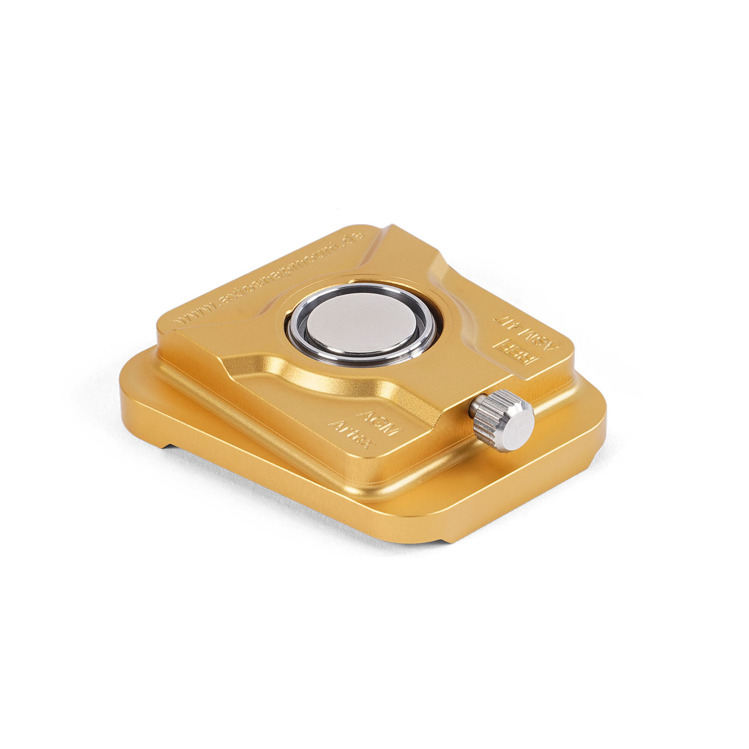 Goldene Distanzsockel AOM – für Artex Carbon mit Splitex, mittel/+20 mm