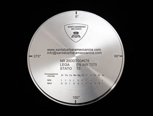 Disque PMMA MONOLAYER – Santa Barbara SRL, Ronden