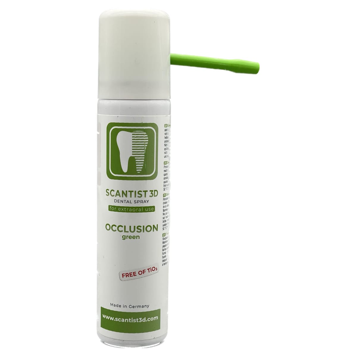 Scantist 3D Spray d'occlusion – Scantist 3D Scanningspray Vertriebs GmbH, Scanning Accessories