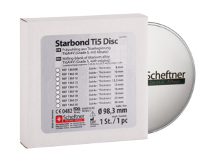 Starbond Ti5 Disc – S&S Scheftner, Metal (CoCr, Titanium)
