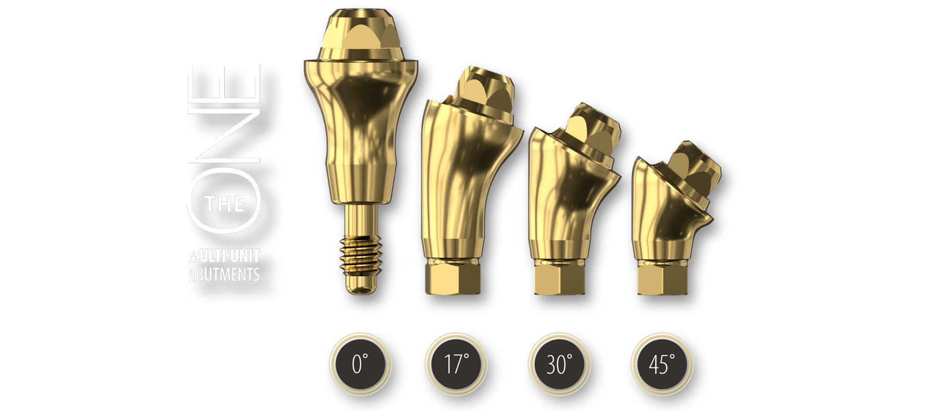 The One Multi-Unit Abutments – SGS Dental Implant System Holding, Implant Components & Abutments