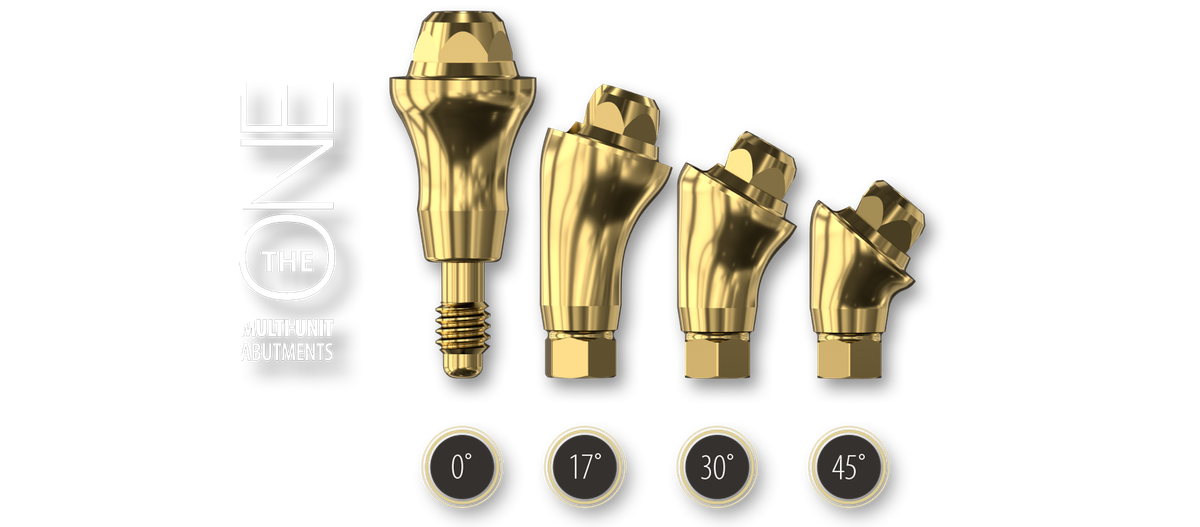 The One Multi-Unit Abutments – SGS Dental Implant System Holding, Abutments