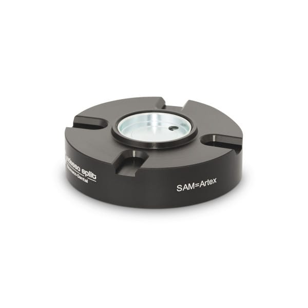Adesso Split adjusting base plate - SAM² = Artex¹ - without magnet – Baumann Dental, Artikulatoren und Zubehör