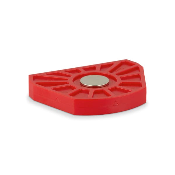Duett plate - large - red 1410 0655 – Baumann Dental, Sockelformer