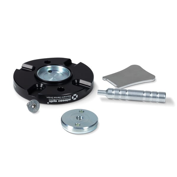 Adesso Split base plate - Artex¹ Carbon- without magnet – Baumann Dental, Artikulatoren und Zubehör