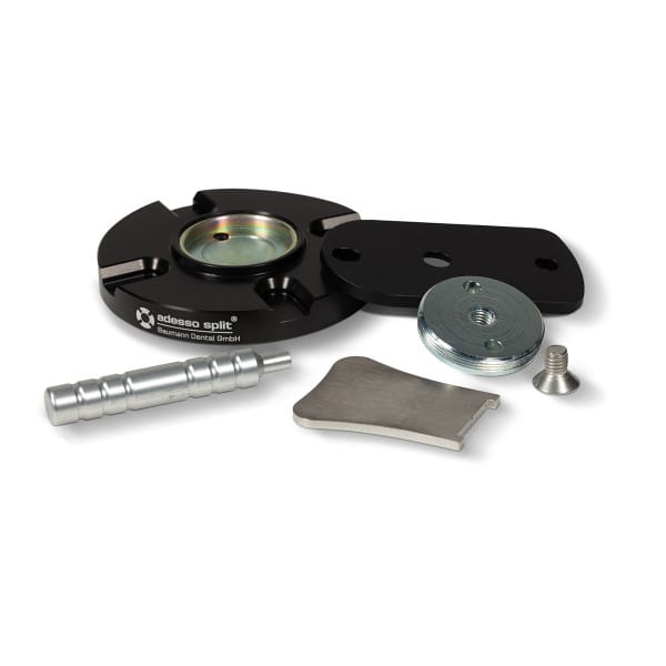 Adesso Split adjusting base plate - Carbon¹ - without magnet