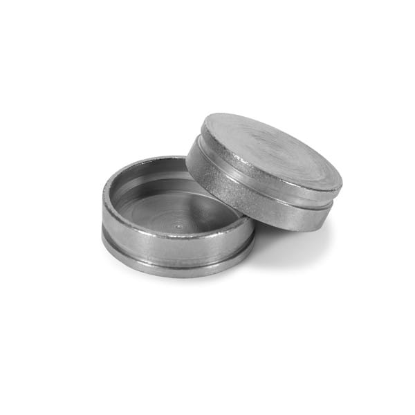 Magnet housings turned - galvanised finish - 50 pcs. 1460 0136