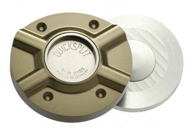 Quicksplit⁵ adjusting base plate f. Artex Carb 4-spoke 1250 0759