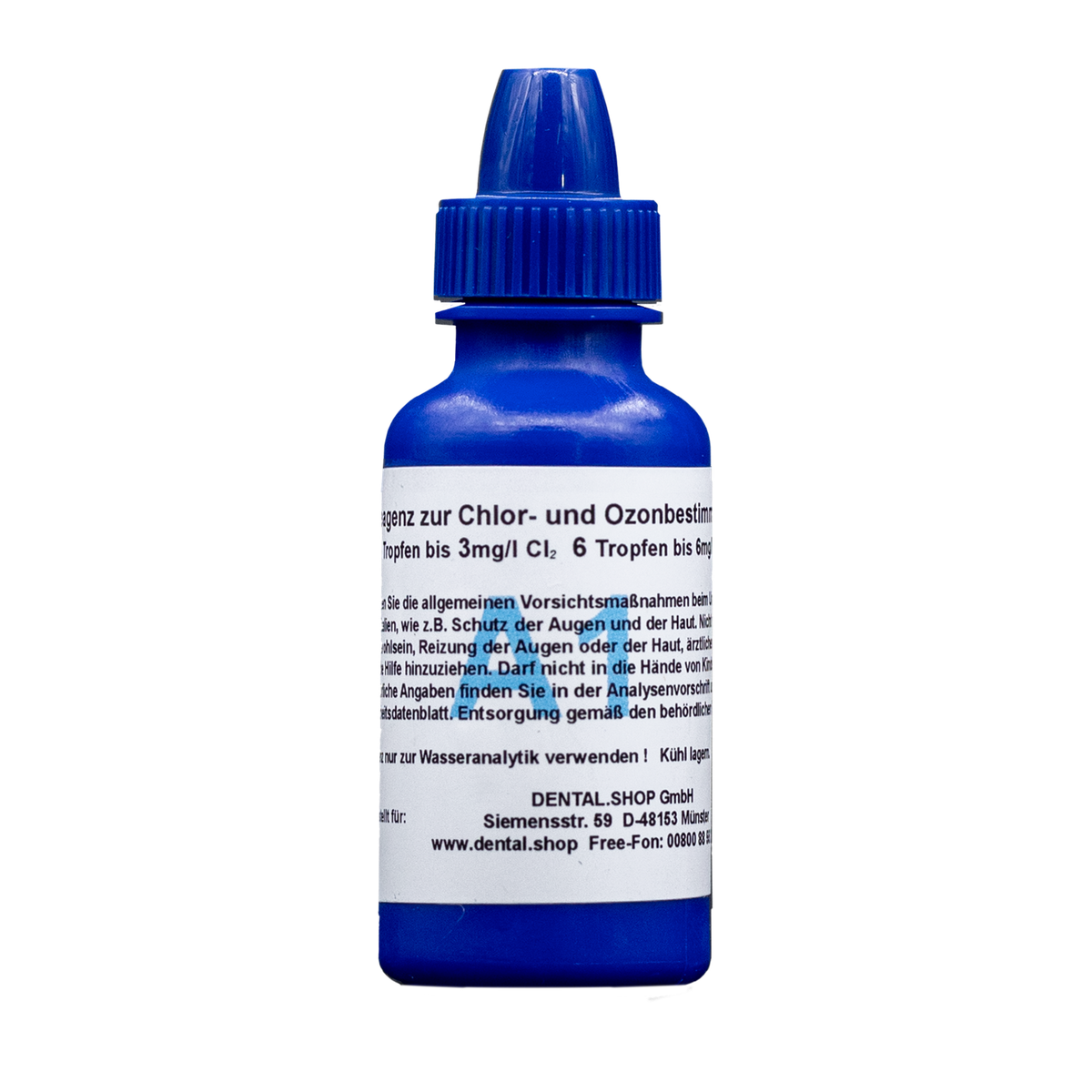 DPD Reagenz A1 (Chlor- und Ozonbestimmung) – Blue Safety Hygienetechnologie GmbH, Wasserentkeimung