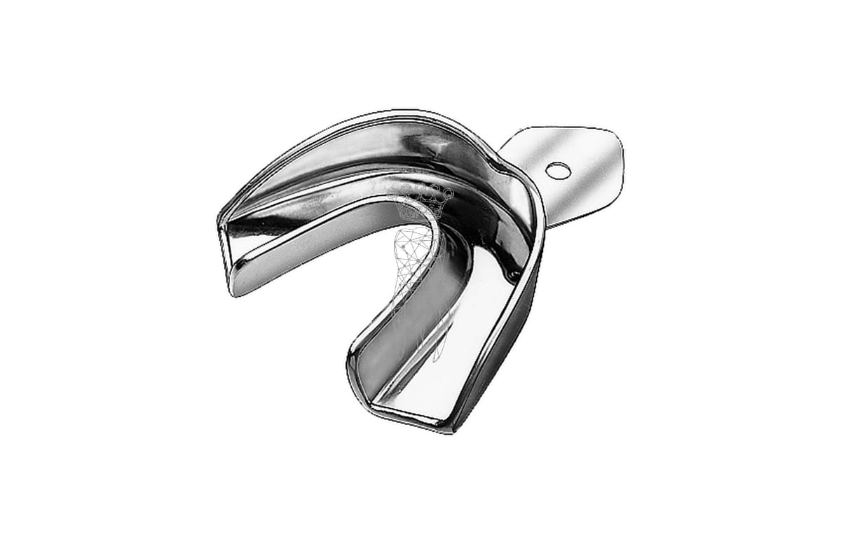 Abdrucklöffel ERGOLOCK UK ungelocht – Carl Martin, Disposable Impression Trays