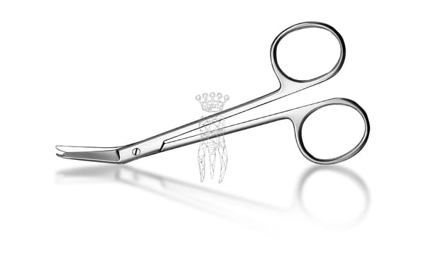 Fadenschere Spencer 11.5cm kniegebogen