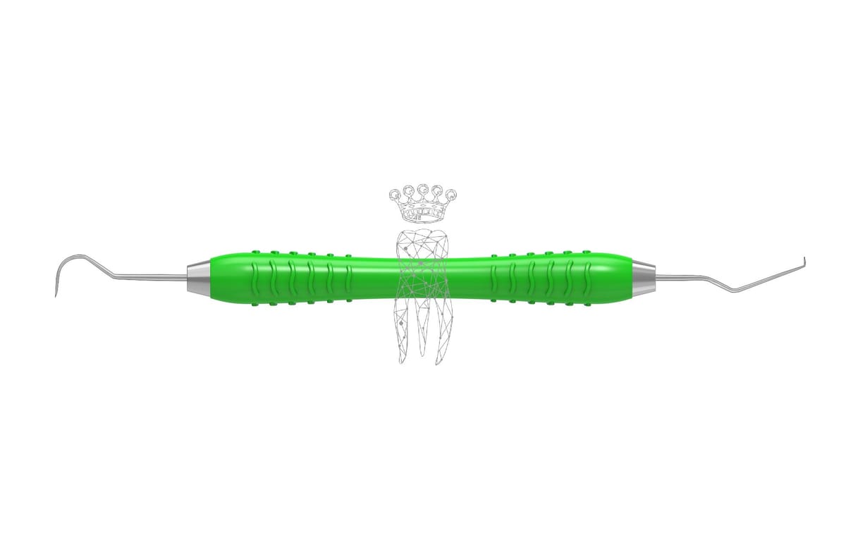 Zahnsonde d.e. fein Häkchen - Kuhhorn Colori-Silicon – Carl Martin, Explorers