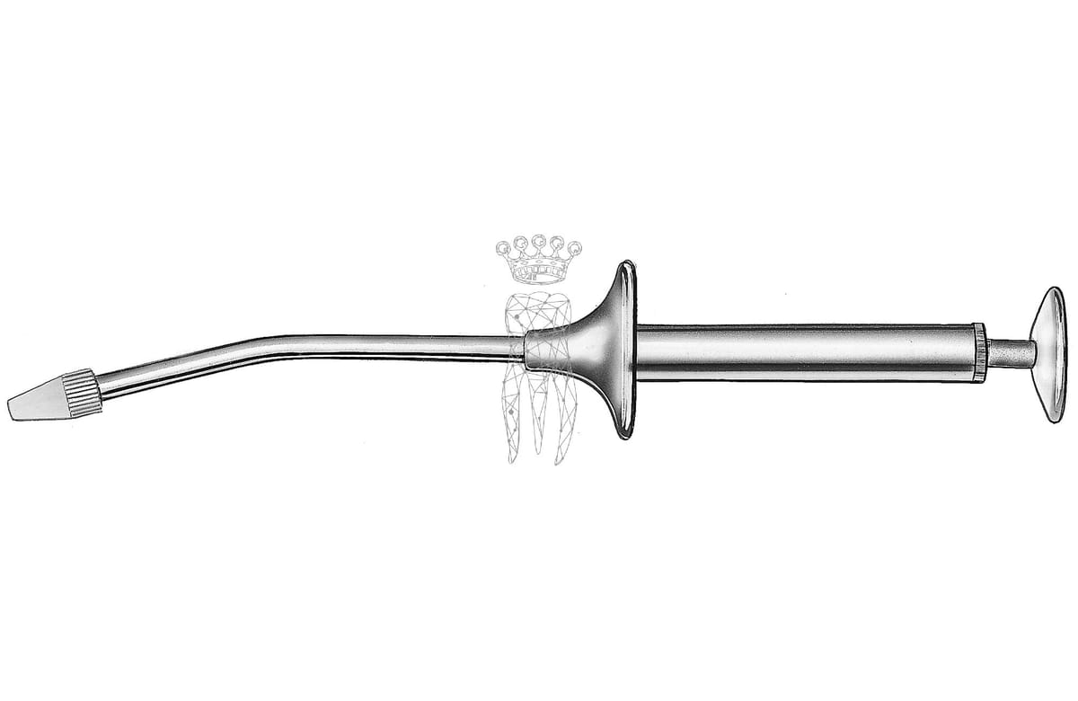 Amalgampistole Chrom – Carl Martin, Applikationspistolen