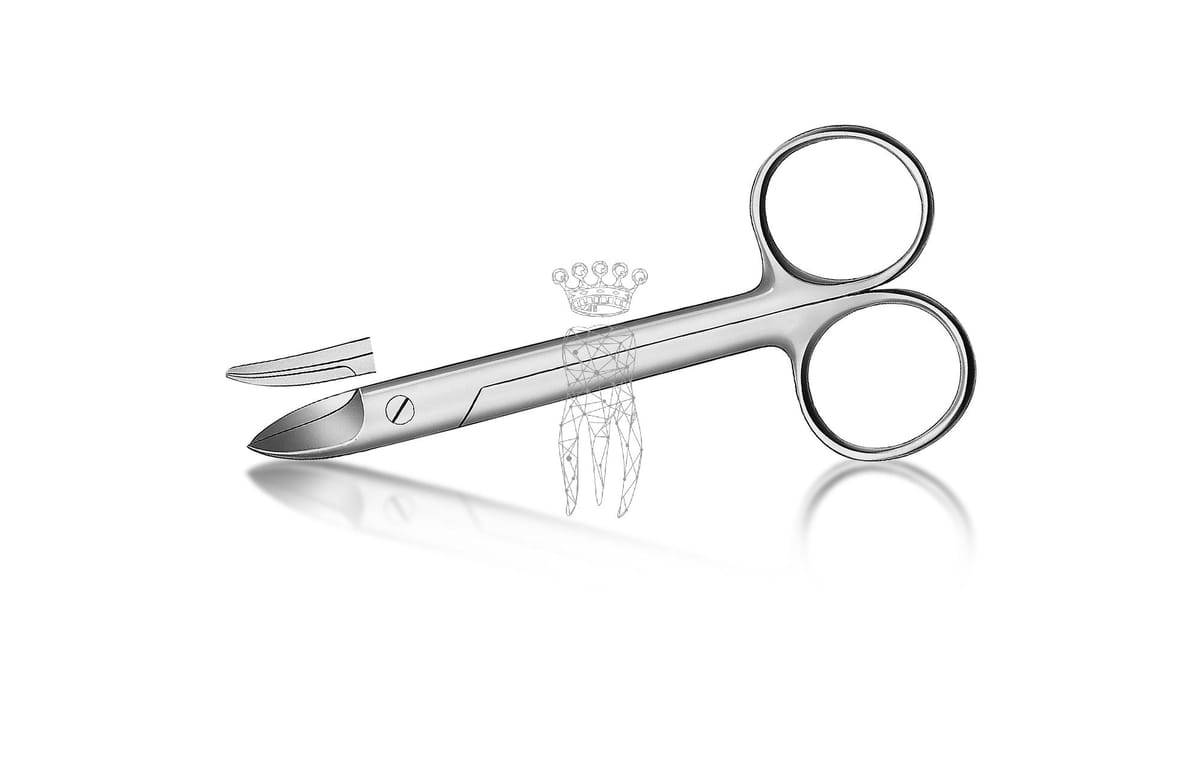 Kronenschere gebogen Beebee – Carl Martin, Crown Cutters, Amalgam Removers