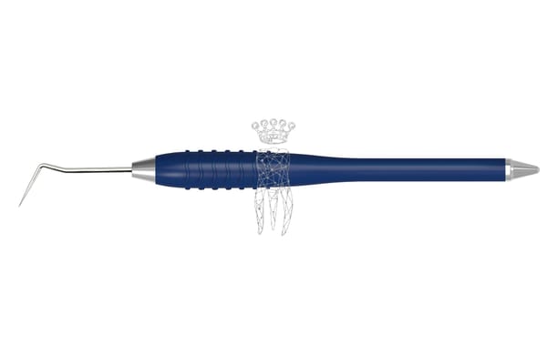 Zahnsonde einendig Standard Fig. 9 Colori-Silicon
