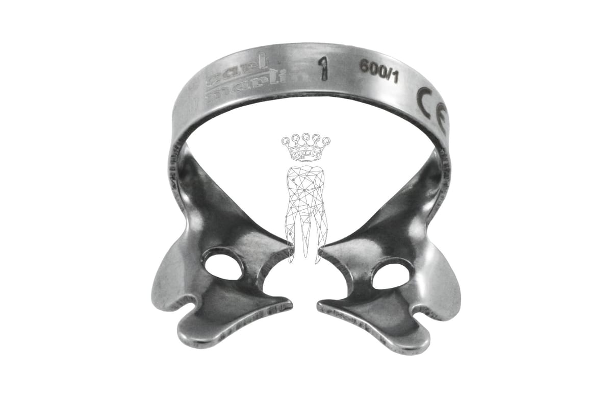 Kofferdamklammer #1 OK Präm. – Carl Martin, Rubber Dam Clamps