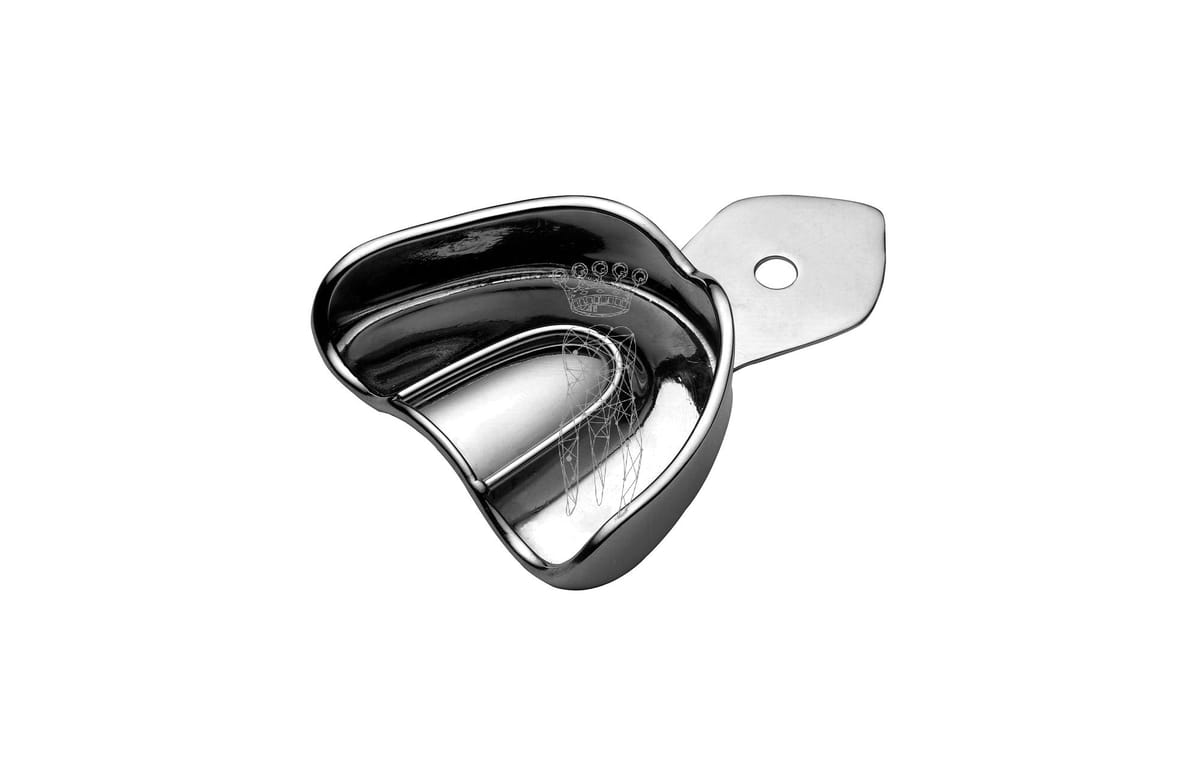 Kinder Abdrucklöffel ERGOLOCK ungelocht / OK – Carl Martin, Disposable Impression Trays